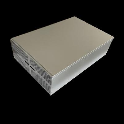 China Widely Applied Meirir Custom Design Sandblasted Or Brushed Aluminum Housing Amplifier Manufacturer 19 Inch Server Case for sale