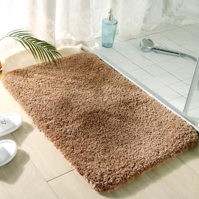 China China Factory Wholesale High Quality Sustainable Water Absorbent Mat Microfiber Soft Non Slip Bath Mat for sale