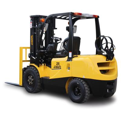 China Powerful Hotels GCT Nissan K25 Engine Propane 2.5ton Forklift for sale