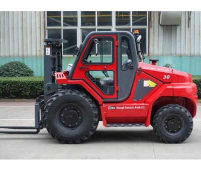 China Hotels 4x4 Forklift 3.5ton Rough Terrain Forklifts Loader Manufacturer for sale