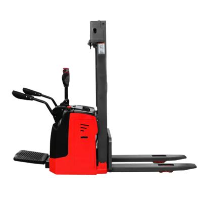 China Hotels Load Center 600mm Heavy Duty Electric Stacker 2ton Full Price for sale