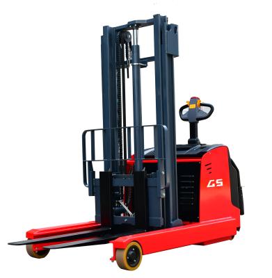 China Hotels 2000kg 5m reach elctric stacker price for sale