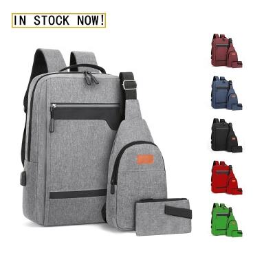 China Sympathybag Wholesale Price Travelling Notebook Usb Laptop Mochila Student Backpack With Chest Bags For Student 15.6 Inch for sale