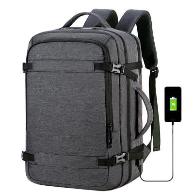 China Waterproof Laptop Backpacks Multifunctional Work Computer Backpack With USB Port for sale