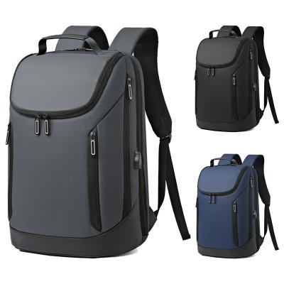 China Multifunctional Smart Laptop Backpack Nylon Computer Bag USB Charger Anti Theft for sale