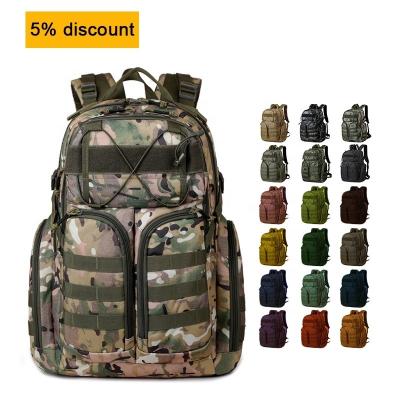 China Men's Outdoor Fitness Hiking Backpack Tactical Bag Waterproof Multifunctional Wholesale for sale