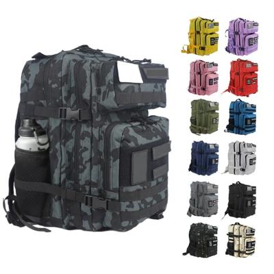 China Waterproof polyester 45l large backpack gym backpack bag for sale