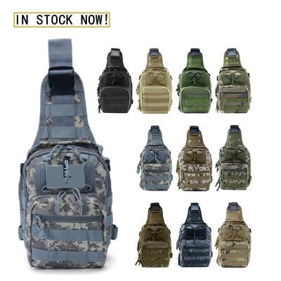 China Oxford Cloth Shoulder Sports Tactical Chest Bag Crossbody Gym Bag Wholesale for sale