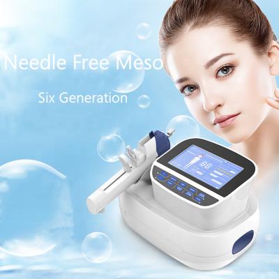 China Anti-Puffiness High Quality Mesotherapy RF Gun Needle Free Mesotherapy Device RF EMS Nano Serum Injector Gun for sale