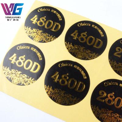 China Waterproof PET PP PVC Vinyl Sticker Label Professionally Custom Different Paper Printing for sale