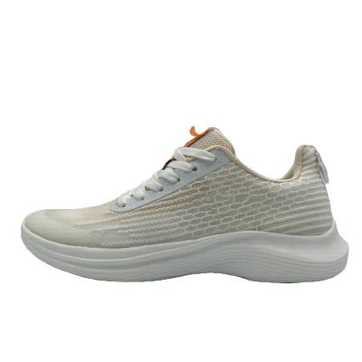 China Cushioning Fashion Design Running Shoe Durable Lace Up Sports Shoes For Men Wholesale Outdoor Breathable Trainer Shoes Fly Knit Sneakers for sale