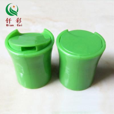 China Non Spill 24/410 Pure Color Plastic Bottle Press Cap / Crown Disc Top Cap for sale