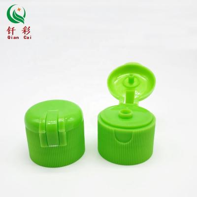 China Child Safe Manufacturer Round Bottle Screw Lids and Conditioner and Plastic Flip Top Caps For Shampoo Olive Oil Dishwash for sale