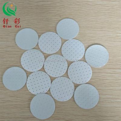 China Non Spill Aluminum Foil Induction Cap Seal Liner With Breathable Hole for sale