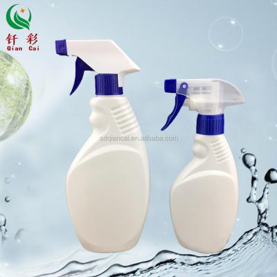 China Cosmetic Plastic PE Bottle Liquid Detergent Spray Bottle With Trigger Sprayer for sale