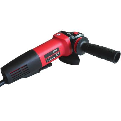 China Large structural grinding for cleaning or whittling heavy duty 125mm 5 inch 1050W angle grinder with anti-vibration handle deadman switch for sale