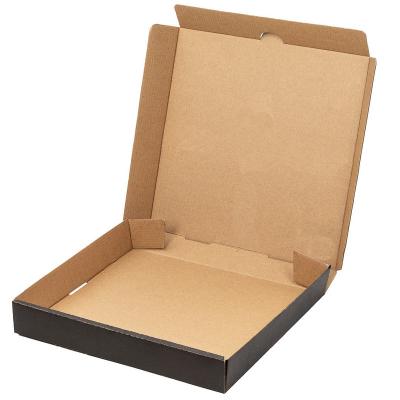 China Custom Recycled Materials Corrugated Cardboard Pizza Packaging Boxes Customized Logo Pizza Box High Quality 12 for sale