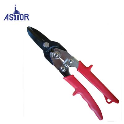 China To Cut Figure Straight Cut Steel Tin Snips Iron Scissors for sale