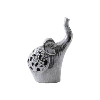 China Various Factory Sale Modern Decoration Widely Used Desktop Ceramic Elephant For Home for sale