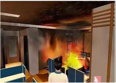 China Practical Virtual Reality Training Systems Simulation Fire Control Education For Escape for sale