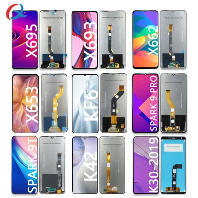 China For Tecno Spark Go Original Wholesale 2022 LCD Display For TECNO Infinix Digitizer Assembly Touch Screen Mobile Phone LCDs For Tecno TECNO KE7 KE6 Spark 7 LCD for sale