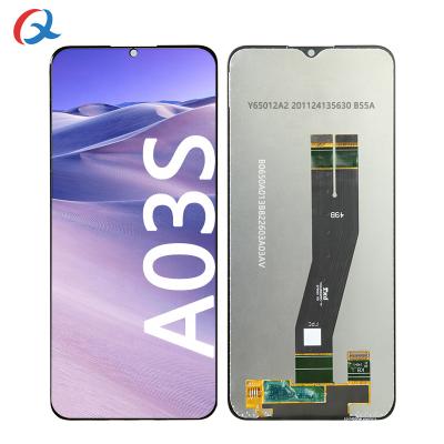 China For Galaxy A03s Pantalla Para tactil lcd movil,montaje de digitalizador,reemplazo 100% original for Samsung Galaxy A03S for sale