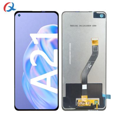 China For Galaxy A21 Pantalla De original For Samsung Galaxy A21, pantallas lcd display for partes reemplazo, ensamblaje de digitalizador de repuesto for sale