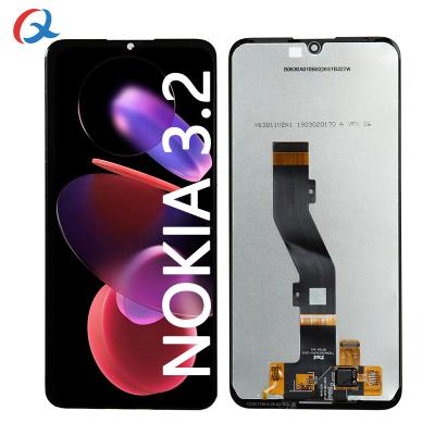 China Wholesale Mobile Phone LCDs For NOKIA 3.2 6.5 inch LCD Touch Screen Digitizer Assembly incell Screen Replacement for sale