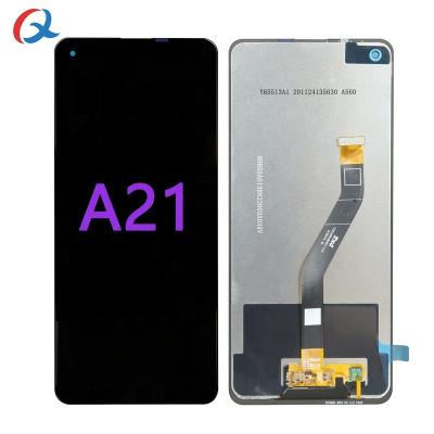 China For galaxy A21 show lcd original for samsung galaxy a21 display lcd digitizer touch screen sostituzione lcd for sale