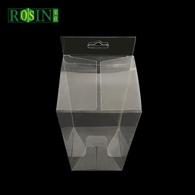 China Recycled Materials Accept Wholesale Clear Plastic Box Customized PVC Flowers Mini Box Small Plastic Boxes for sale