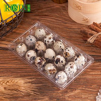 China Plastic Agriculture 15 Holes Blister Quail Eggs Package For Sale for sale