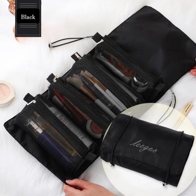 China Fashion Multi Function Hanging Makeup For Women Girls Makeup Toiletry Travel Cosmetic Bag for sale