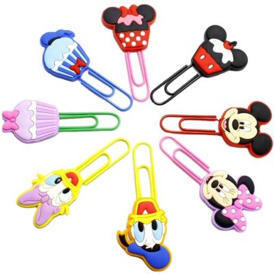 China Best Selling Cartoon Design Plastic Different Animal Bookmark for sale