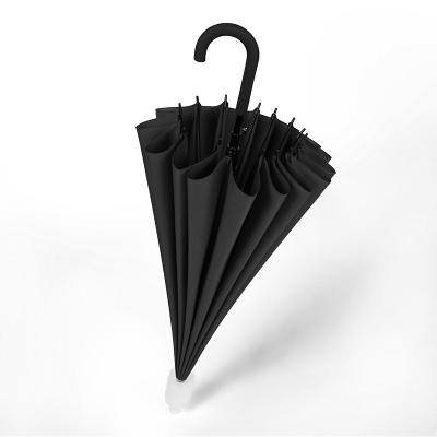 China With New Design Waterproof Straight Golf Umbrella Promotional Cover Windproof No Drip Cover Telescopic Folding Plastic Umbrella Waterproof for sale