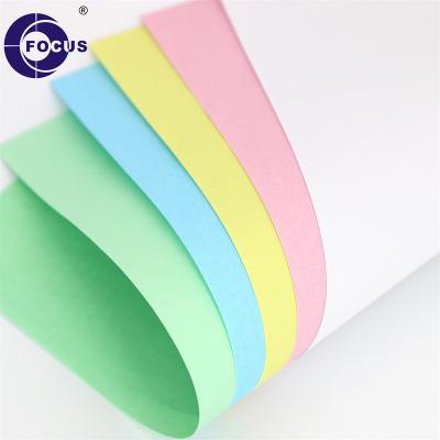 China CF 55gsm 2, 3, 4 parts 100% NCR Wood Pulp Blank CB 55gsm CFB 50gsm carbonless paper for printing for sale