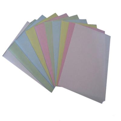 China 100% wood pulp carbon free copy blank black paper for sale