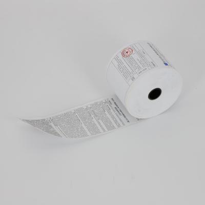 China Supermarket POS Machine Focus Brand 44/48/55/58/60/70/80GSM 50 Roll Thermal Paper for sale