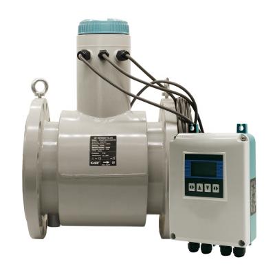 China SS316L Hot Sale Industrial Sewage Digital Electromagnetic Flowmeter 4-20MA Output for sale