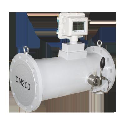 China SS304 or 316L Digital Display Turbine Natural Gas Flow Meter 1.0% Grade Gas Turbine Flow Meters for sale