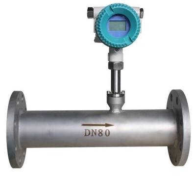 China SS304 or SS316 QTMF Natural Gas Thermal Mass Flow Meter for sale