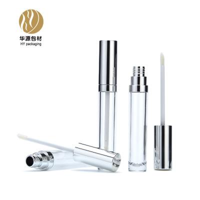 China Cosmetic 7ml Coated Clear Lip Gloss Tube Container for sale