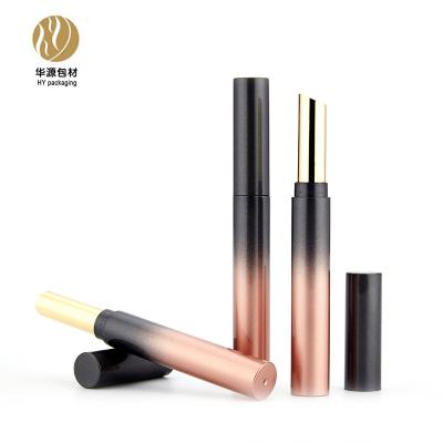 China Cosmetics The gradient color 9mm slim lipstick tube cosmetic packaging for sale