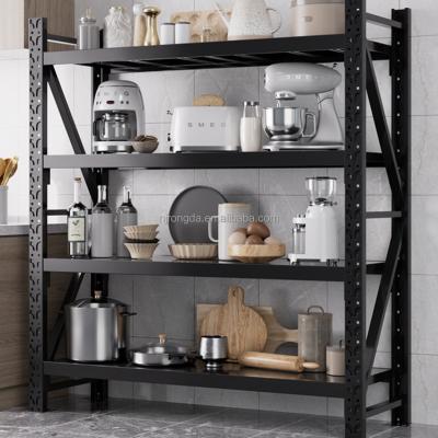 China Corrosion Protection Multi Layer Boltless Racking Systems Warehouse Storage Rack Industrial Shelving Customized for sale