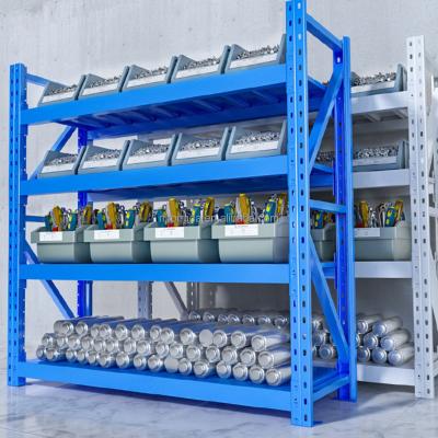 China Corrosion protection storage shelving garage 4 layer long span rack system shelving medium duty longspan shelving for sale