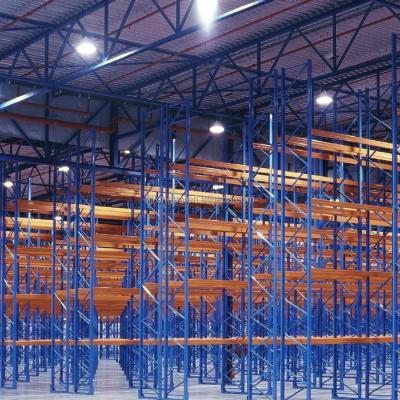 China Corrosion Protection Industrial Factory Warehouse Storage Racking High Density Steel Stacking Shelf Racking Pallet Selective Rack for sale