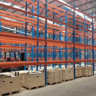 China Corrosion Protection Steel Goods Shelf Pallet Rack Warehousing Adjustable Rack System Pallet Equipment Heavy Duty Warehouse Storage Selective Rack for sale