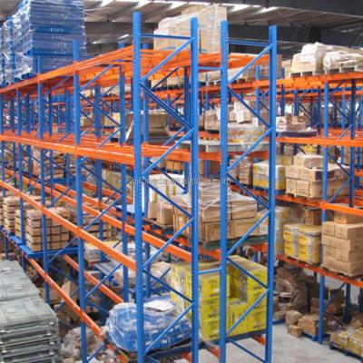 China Industrial Warehouse Racking System Manufacturer Steel Corrosion Protection Factory Shelving Shelving Heavy Duty Pallet Racking for sale