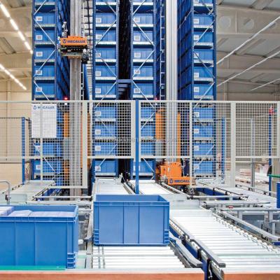 China Corrosion Protection Powder Coated Heavy Duty ASRs Automated Racking Warehouse Automation System for sale