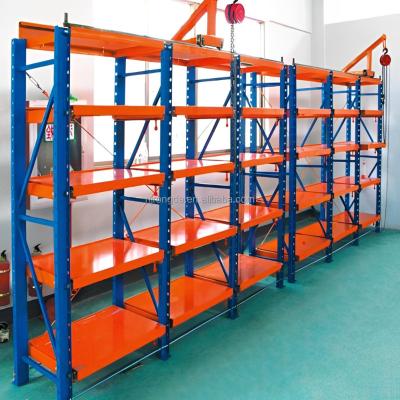 China Corrosion Protection Heavy Duty Warehouse Storage Drawer Racking / Mold Racking for sale