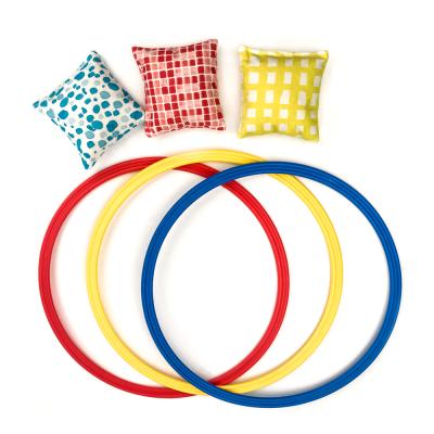 China Sports Playing New Arrival Canton Baby Indoor Sports Exercise Toys Fitness Equipment Football Agility Throwing Ring for sale